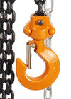 High Performance Alloy Steel Lifting Chain Block 1 Ton For Construction Hoist
