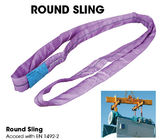 High Strength Polyester Round Slings with various capacity for marine