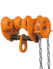 10 ton Chain Fall Trolley Hand Plain Trolley With Chain for Hoist travelling