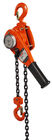 Anti - Dust Manual Lift Tools Chain Lever Hoist 750kg Capacity Red / Customised