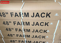 Red Painting Mechanical Lifting Jacks , JJ048 4WD Car 48 Inch Farm Jack