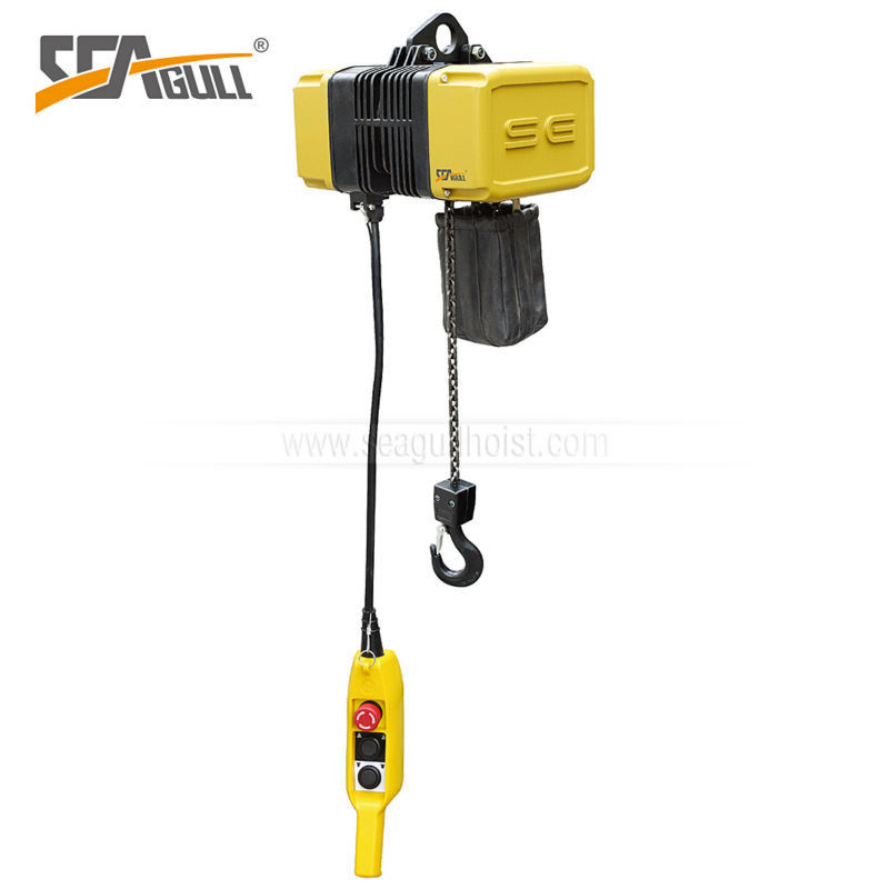 1 Ton Durable Steel Forged Electric Chain Hoist For Construction