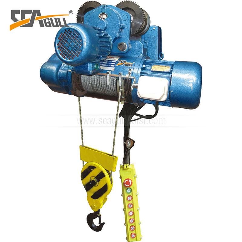 5 Ton Double Speed Industrial Electric Chain Hoist / Electric Winch Hoist High Efficient  for One year warranty