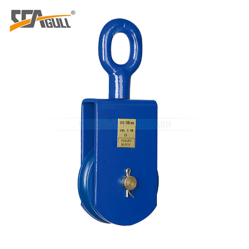 Steel Sheave Block Pulley With Various Capacity Marine Use CE