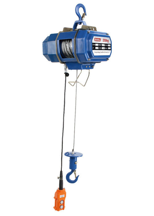Lifting Machine Single Phase Electric Chain Hoist 500kg With Push Button