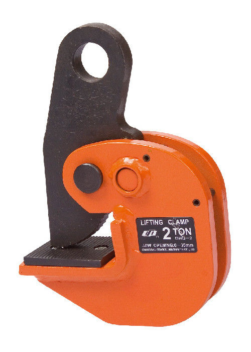 Heavy Duty 10 Ton Horizontal Lifting Clamp For Steel Plate , Gripper HRC 52-57