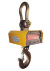1t - 30t Backlit LCD Heavy Load Steel Hook Digital Crane Weight Scale For Industry