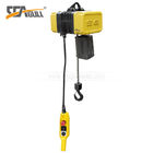 500kg Mini Electric Chain Hoist Electric Chain Block With Suspension Hook