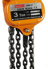 CE 3m 3 Ton Manual Chain Hoist With Automatic Double - Pawl Braking System