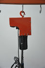 100 kg/200 kg Electric Wire Rope Hoist , Electric Hoist Warehouse Use