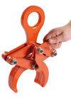 Vertical Pipe Lifting Clamp Round Stock Grabs Capacity 500kg -5000kg