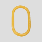 European standard alloy strong ring yellow or red lifting accessories are sturdy and durable