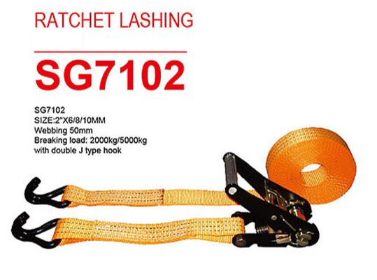 Polyester Webbing Slings Durability 7000 Lbs Breaking Strength 1 Ton Load Capacity