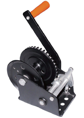 Block Color Hand Movement Brake Type Hand Winch with 10 1 Gear Ratio for Lifting and Pulling 6.4kg