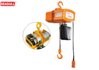 3t 5t 60hz Electric Single Phase Chain Hoist For Wharf ,  Lifting Height 12m