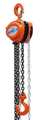 3m - 12m Red/Yellow/Blue/Green Manual Chain Block With 5.3kg Weight and 7.1 Chain Diameter