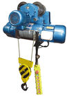 Warehouse Wharf Electric Chain Hoist With Trolley / 10T Wire Rope Pulling Hoist