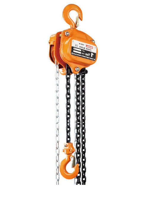 Manual Chain Fall Hoist  2 Ton With Automatic Double - Pawl Braking System