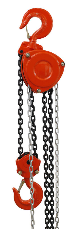 3 Ton Red Lever Chain Hoist Hand Operated Alloy Steel High Speed