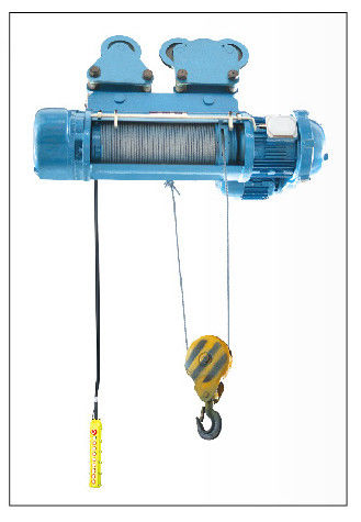 Double Speed Wire Rope Hoist Electric Chain Fall With Various Lifting Height