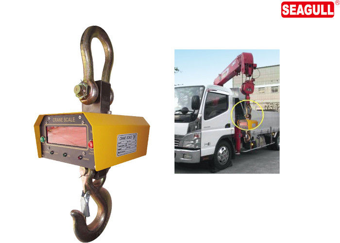 LED Heavy Load Steel Hook Digital Crane Weighing Scale For Warehouse Capacity 30 Ton