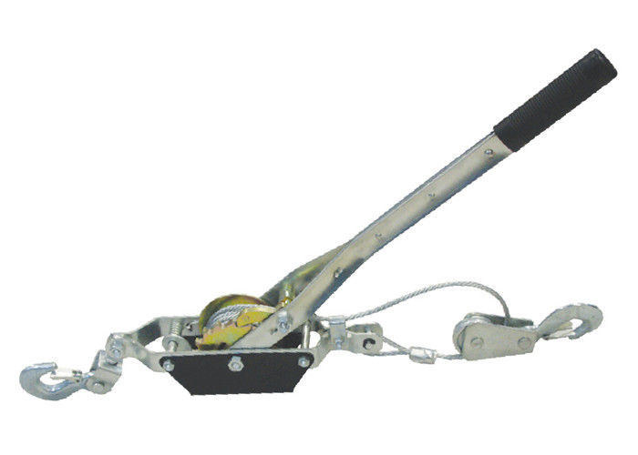 Manual Hand Heavy Duty Power Puller / Cable Hoist Puller 2 Ton Single Ratchet Wheel